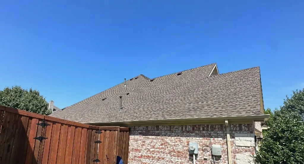 Completed roof replacement project in Madison